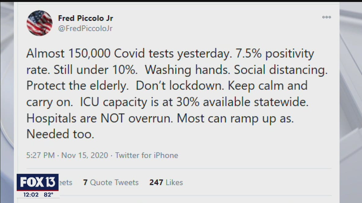COVID-19 cases are rising, but no lockdown expected in Florida